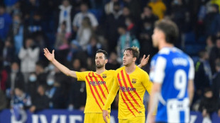Luuk de Jong salvages late draw for Barcelona at Espanyol