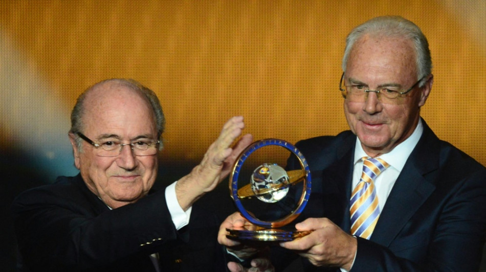 Blatter &uuml;ber Beckenbauer: "Kaiser des Volkes"