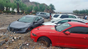 Receding floodwater lets police evacuate people trapped in US Death Valley