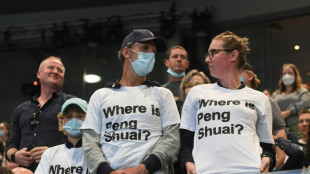 'Where is Peng Shuai?' shirts handed to Australian Open fans
