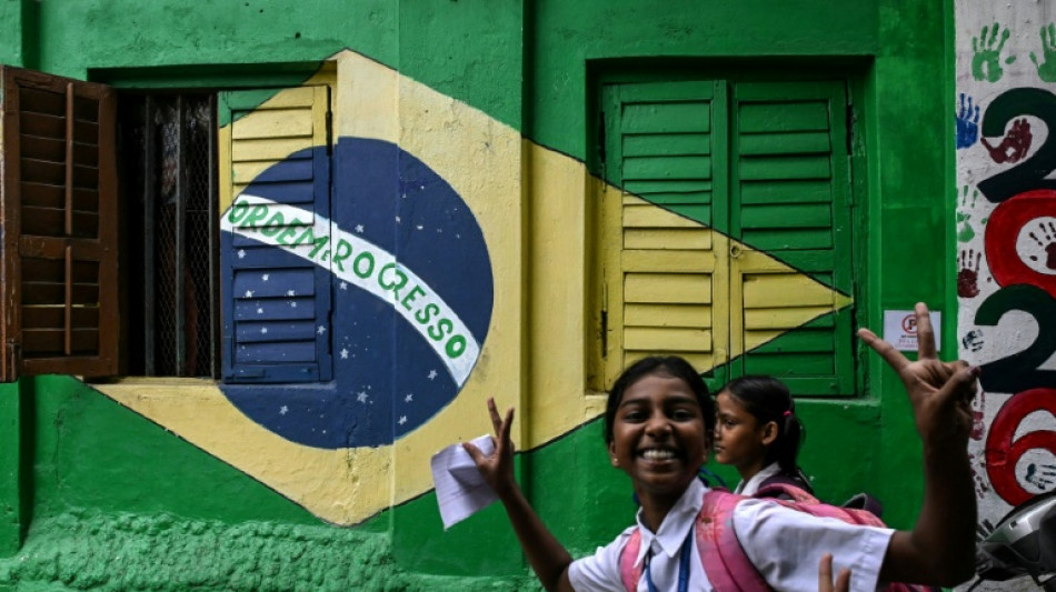 Split loyalties for Indian football fans at Brazil friendly
