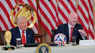 Infantino and Trump -- handshakes, warmth and a mutual interest
