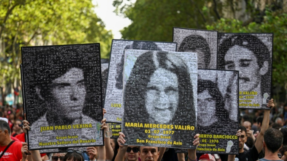 Manifestations en Argentine pour dire "Plus jamais" &agrave; la dictature