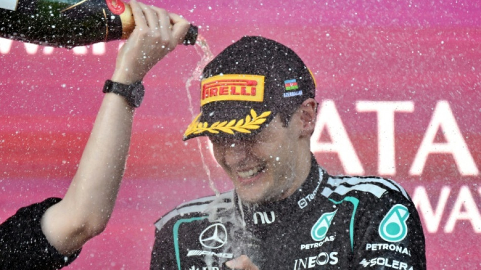 F1: Russell intouchable &agrave; Bakou, retour en fanfare pour Hadjar