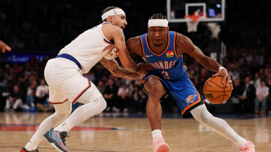 Gilgeous-Alexander rules over Knicks again in Thunder win