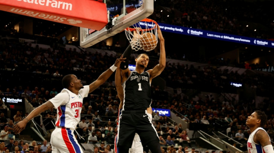 NBA: Wembanyama bouillant contre D&eacute;troit, LeBron d&eacute;passe (encore) Abdul-Jabbar