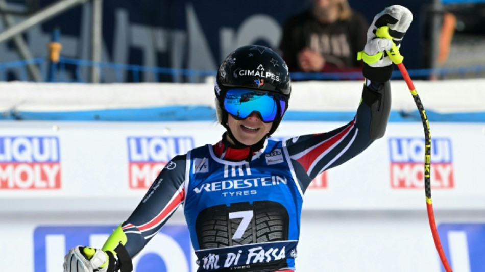 Ski alpin: razzia italienne &agrave; Val di Fassa, Miradoli au pied du podium