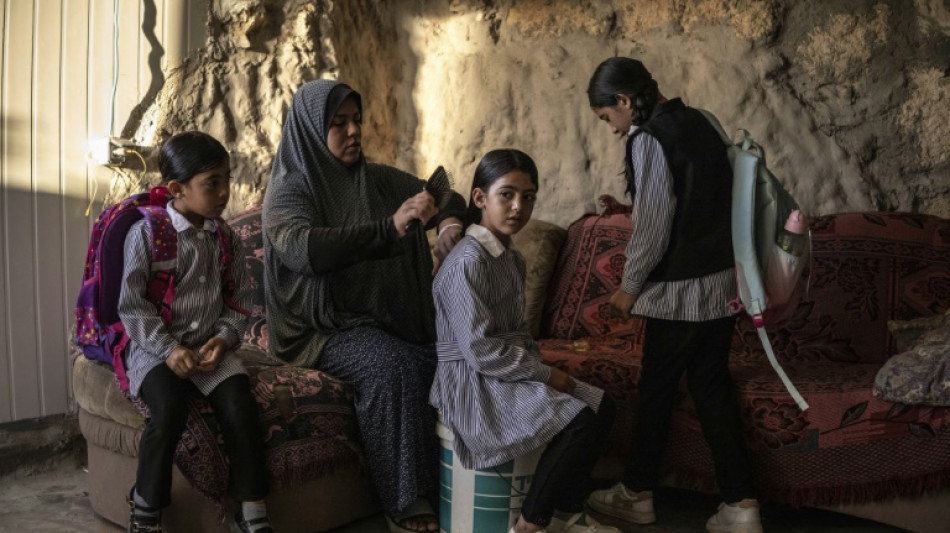 En Cisjordanie, des Palestiniens trouvent refuge dans des grottes