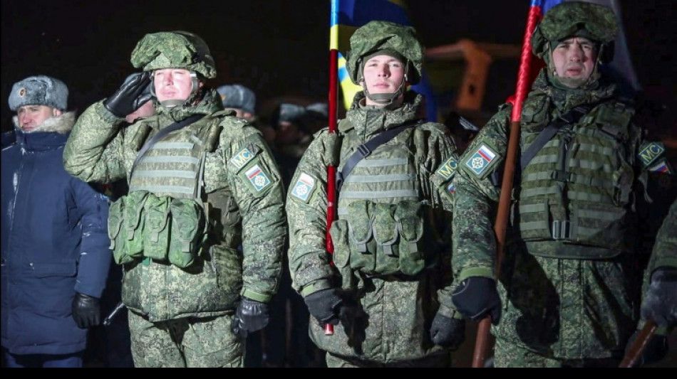 Emeutes au Kazakhstan: fin du retrait des forces men&eacute;es par la Russie