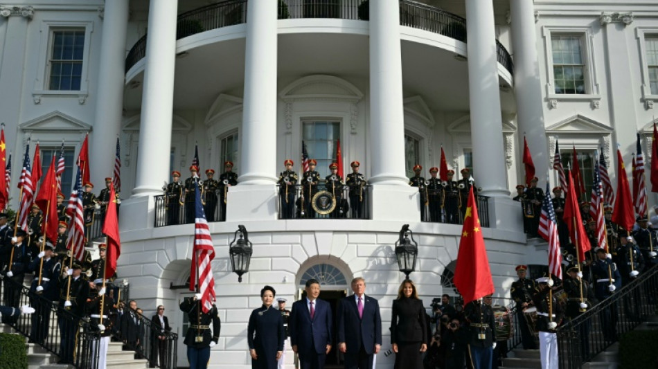 Xi von Trump im Wei&szlig;en Haus empfangen