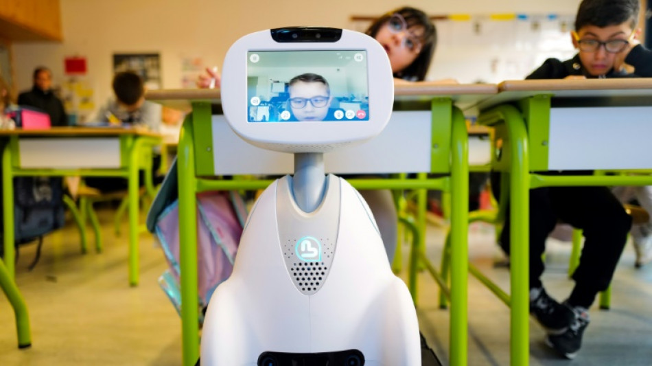 Buddy, le robot qui permet de se téléporter en classe