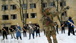 Ukrainians hone survival skills as Russia tensions mount