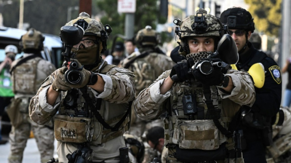 Marines enviados por Trump comienzan el despliegue en Los Ángeles