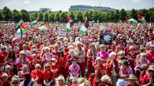 Tens of thousands rally in Dutch Gaza protest
