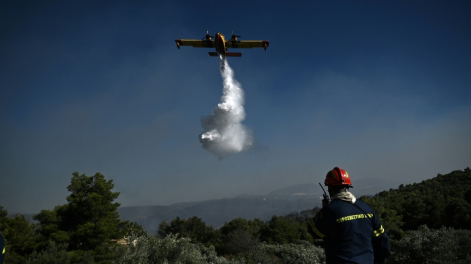 Feuerwehr k&auml;mpft weiter gegen Waldbr&auml;nde in Griechenland und in der T&uuml;rkei