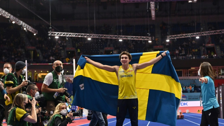 Stabhochspringer Duplantis verbessert eigenen Weltrekord