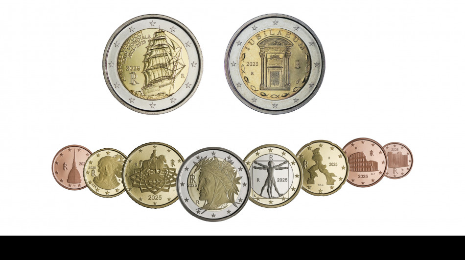 Poligrafico, emessa la serie divisionale 10 pezzi 2025 proof