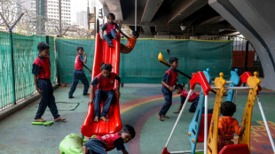 India flyover school offers lifeline to street children