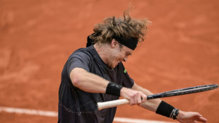Frustrated Rublev knocked out of French Open
