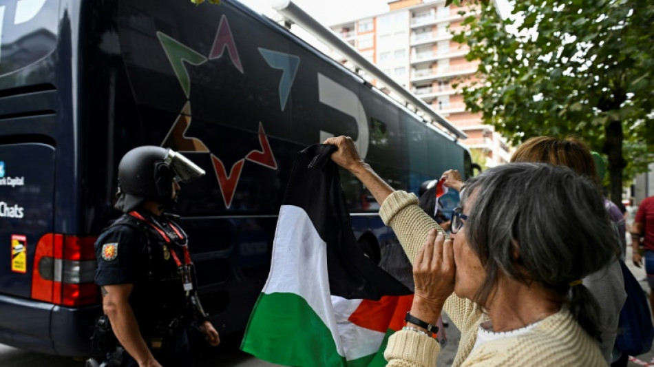 Cyclisme: le mouvement propalestinien &eacute;clipse le duel entre Vingegaard et Almeida sur la Vuelta 