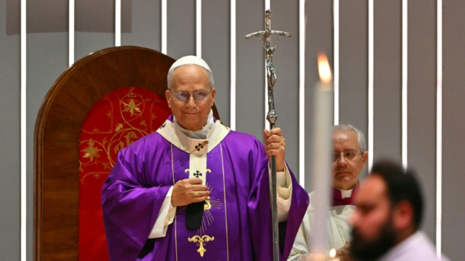 Crowd braves rain to flock to Pope Leo's mass in Istanbul