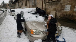 Rare épisode de neige sur Jérusalem et le Proche-Orient