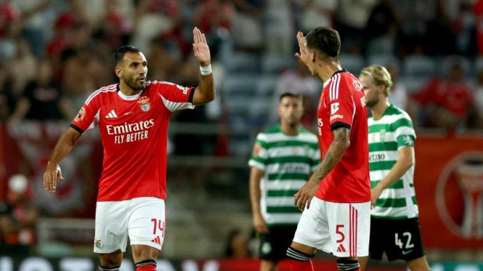 Benfica vence Sporting (1-0) e conquista Supertaça de Portugal