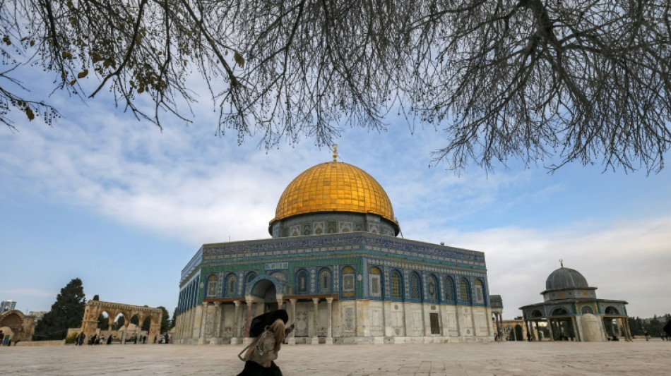 Ministre isra&eacute;lien sur l'esplanade des Mosqu&eacute;es &agrave; J&eacute;rusalem, toll&eacute; au Moyen-Orient