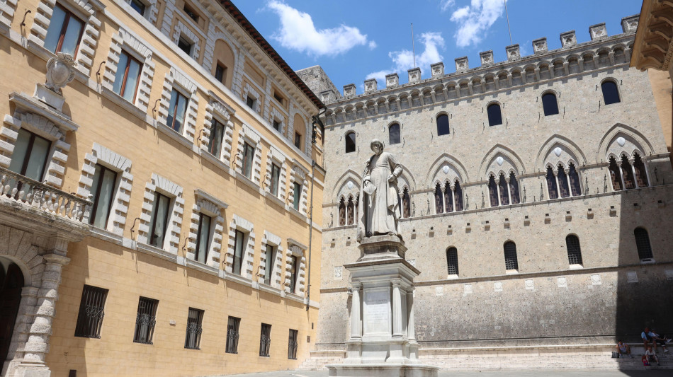 Mps, da Intesa un premio sotto la media, non riflette cambio di controllo