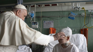 Pope visits Ukrainian children at Vatican hospital