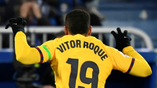 Espagne: le FC Barcelone confirme son rebond contre Alav&eacute;s, Vitor Roque frappe encore