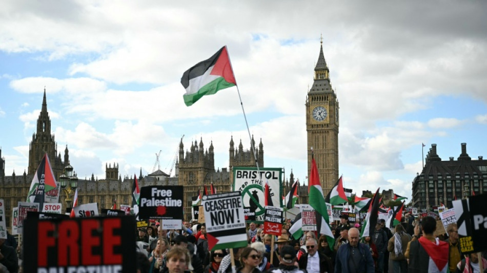 Thousands join pro-Palestinian marches in several European cities