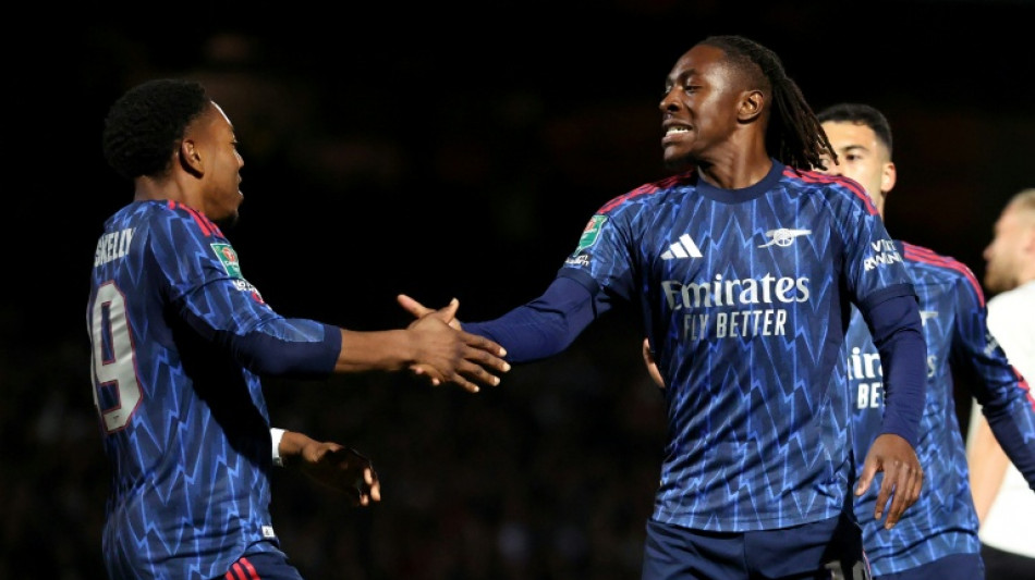 Eze nets first goal as Arsenal join Man City in League Cup last 16