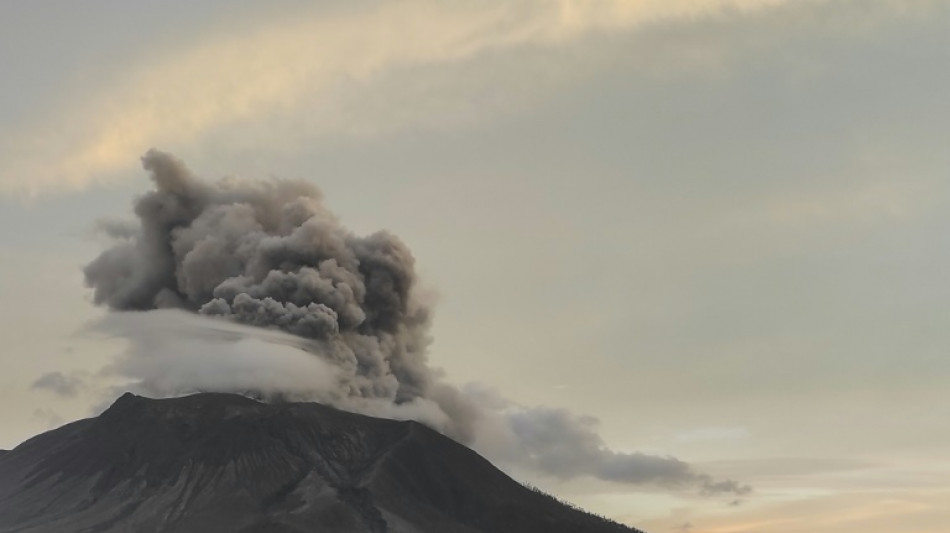 Remote Indonesia volcano erupts again after thousands evacuated