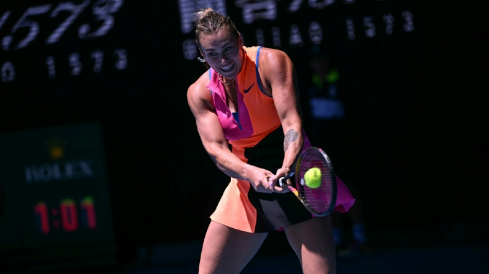 Sabalenka digs deep as Alcaraz sets sights on Melbourne last 16