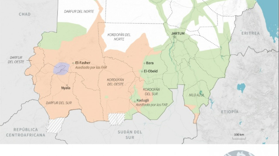 En qu&eacute; punto se encuentra la guerra de Sud&aacute;n entre el ej&eacute;rcito y los paramilitares