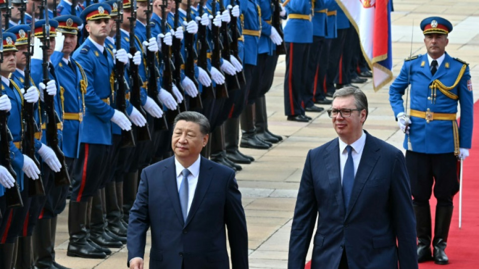 China's Xi welcomed with 'respect and love' in Serbia