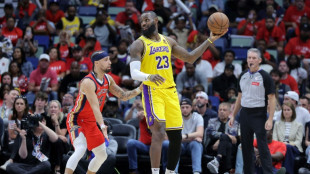 LeBron's Lakers edge Pelicans to book playoff clash with Nuggets