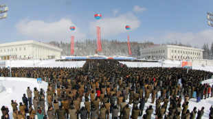 North Korea marks ex-leader's birthday with snowy celebration 