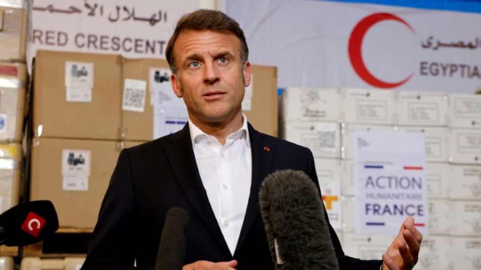 La France pourrait reconna&icirc;tre l'Etat palestinien "en juin", dit Macron 