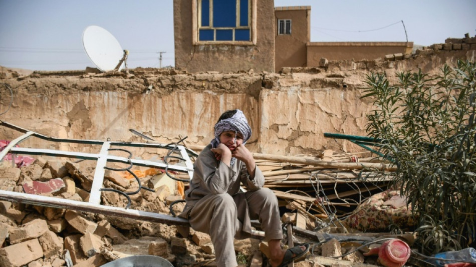 Dans les régions afghanes frappées par des séismes, l'angoisse de l'hiver
