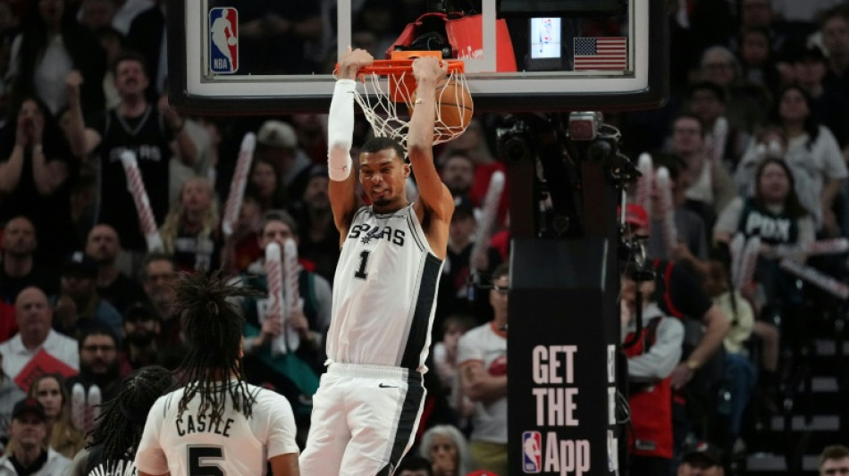NBA: retour gagnant pour Wembanyama &agrave; Portland