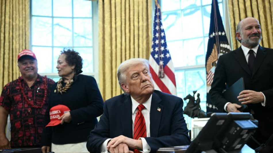 Trump says US 'talking' to China on tariffs