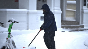 Temp&ecirc;te hivernale dans le centre et l'est des Etats-Unis, Washington sous la neige