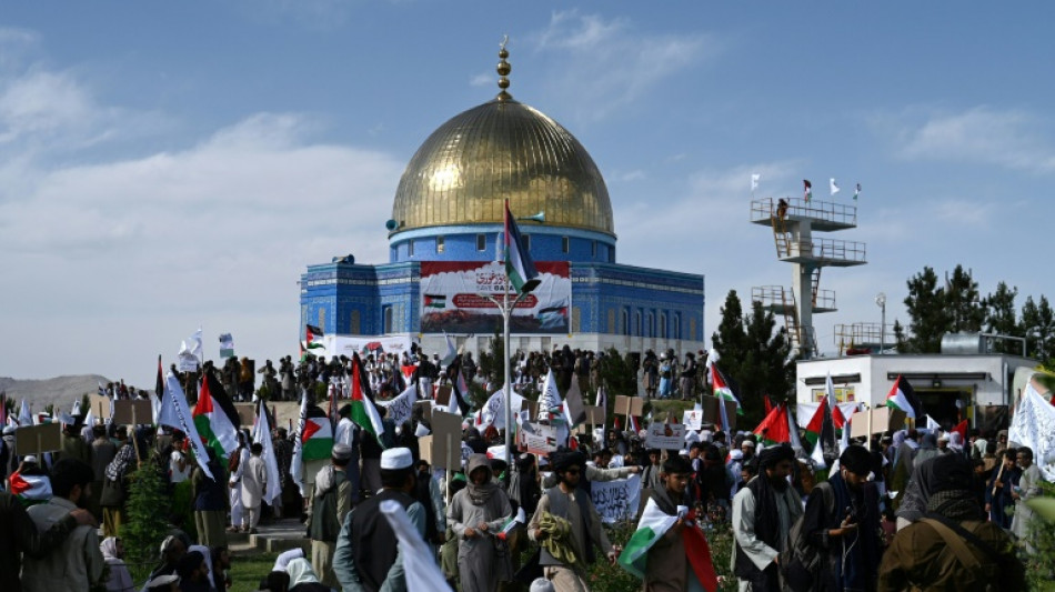 Thousands protest in Afghanistan to support Gaza