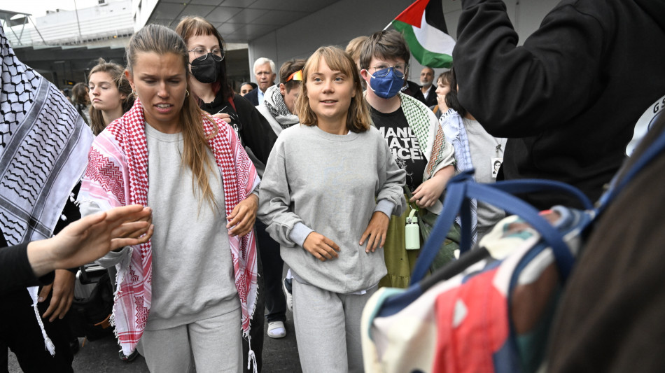 Greta Thunberg è tornata a Stoccolma
