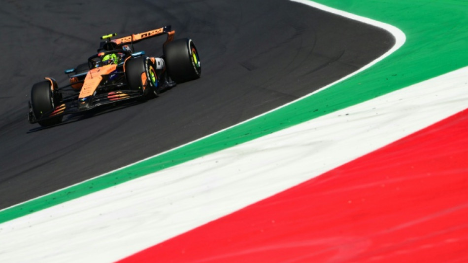 Lando Norris fue el más rápido en las terceras pruebas del GP de Italia de F1