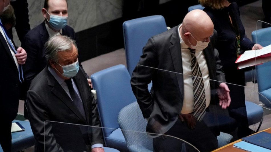 "Au nom de l'humanit&eacute;", le chef de l'ONU implore Moscou de cesser son attaque contre l'Ukraine