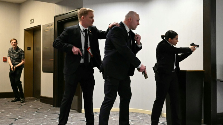 Sch&uuml;sse w&auml;hrend Trumps Teilnahme an Korrespondenten-Dinner - Pr&auml;sident unverletzt