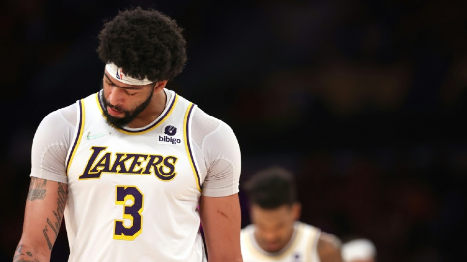 NBA: les Lakers au bord du gouffre